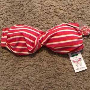 Ella Moss Bandeau swim top - Large